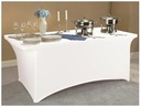 HOUSSE EXTENSIBLE TABLES Blanc
