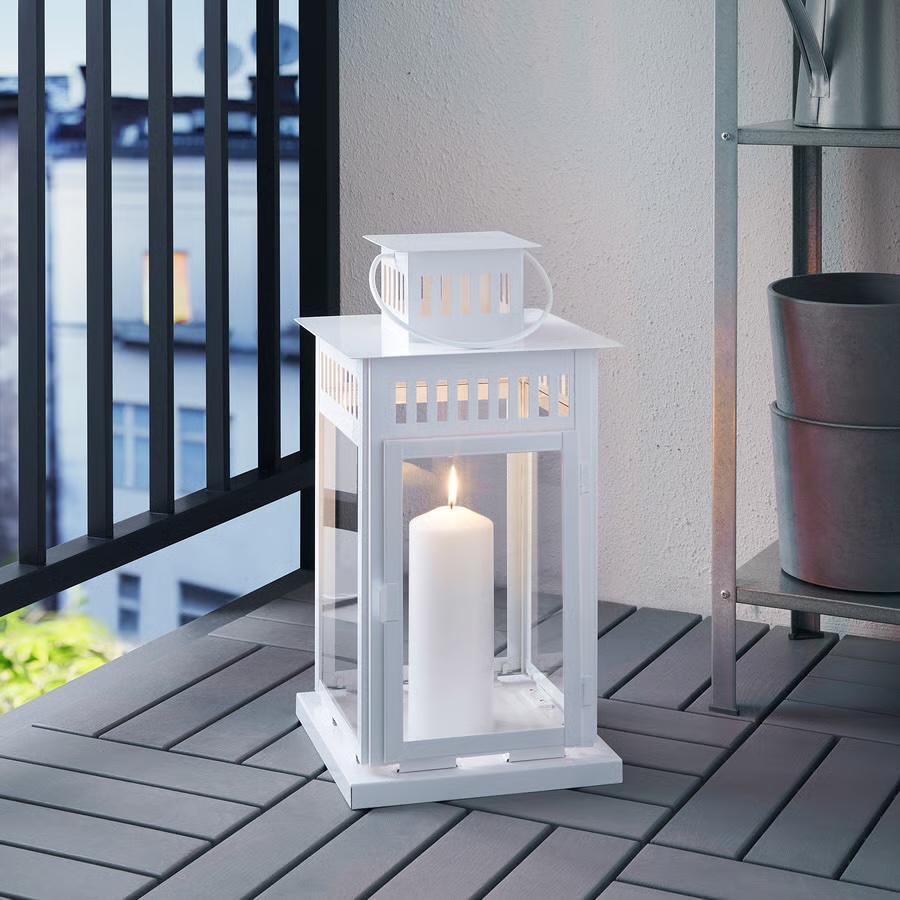 LANTERNES Blanche grande
