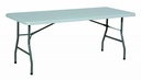 TISCH - 183x76 cm - Für 6 Personen Grau