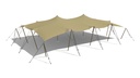 Nomadisches Stretchzelt - 10 x 15 m