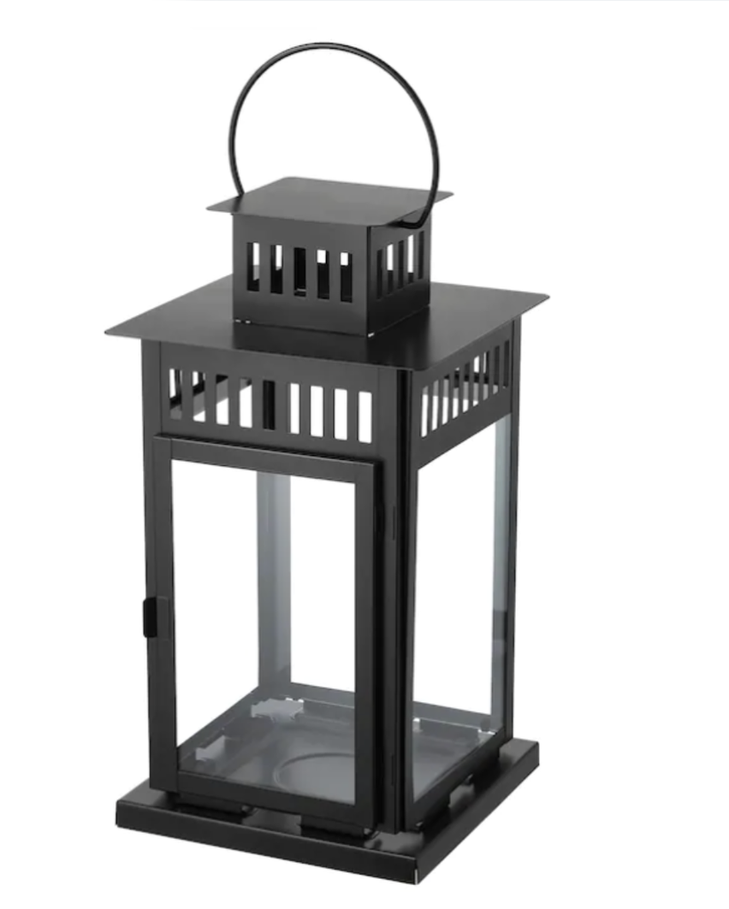 LANTERNES Noir