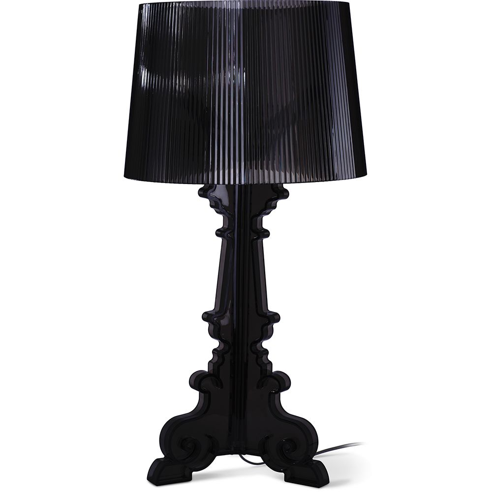 Bourgie Lampe von Kartell Schwarz