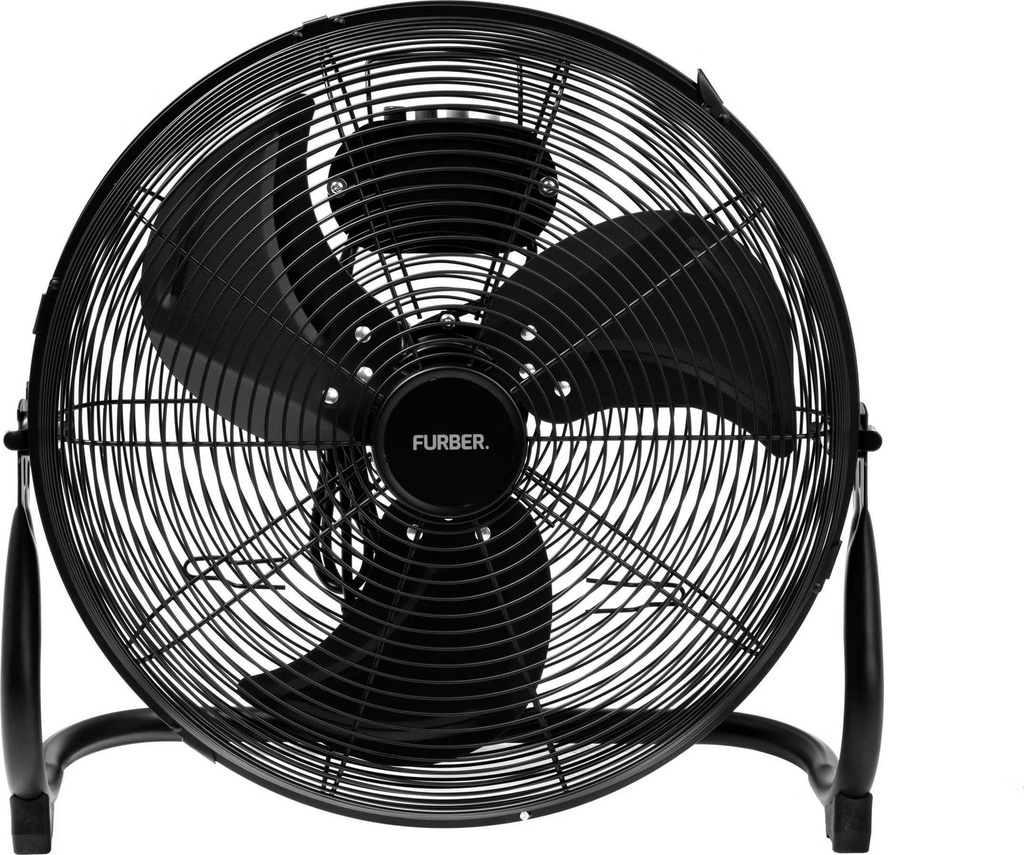 Ventilator Schwarz Matt 45cm