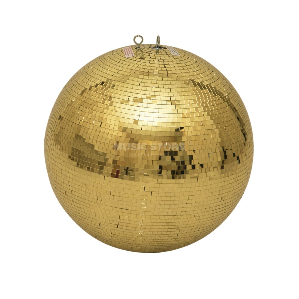 Boule disco 40cm Or