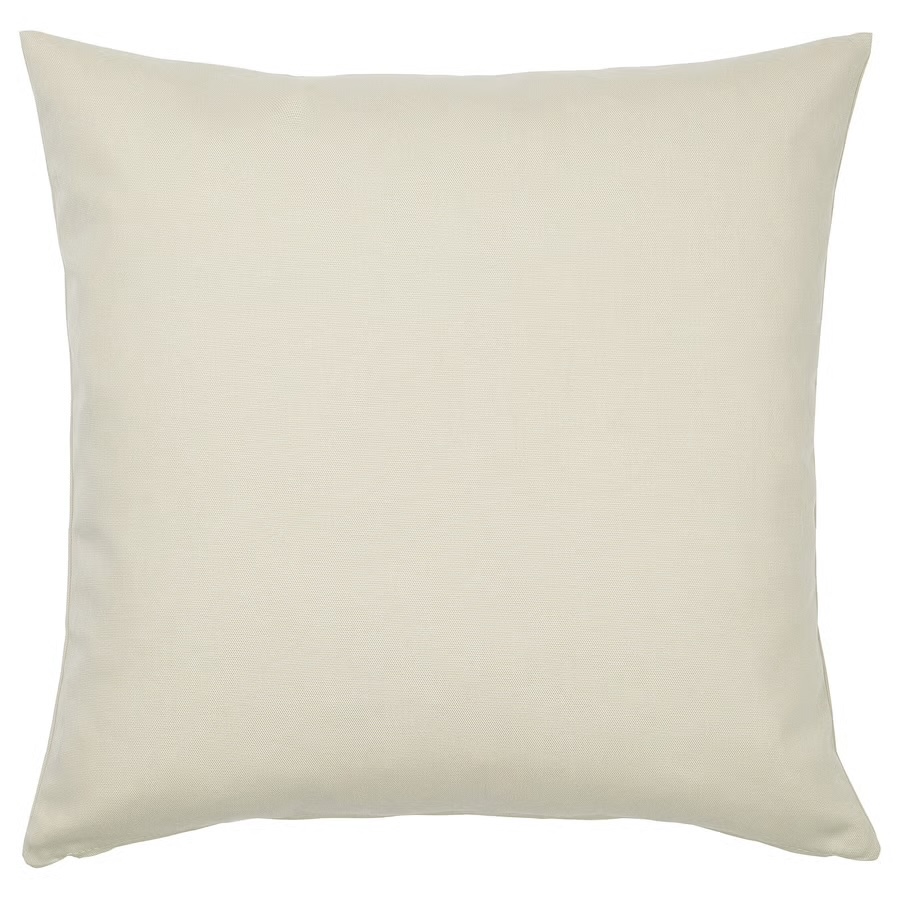 Coussin beige-gris