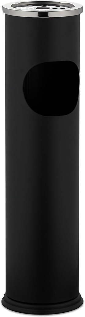 Black Ashtray/Trash Can 56 cm