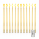 Set di 12 candele coniche LED a batteria