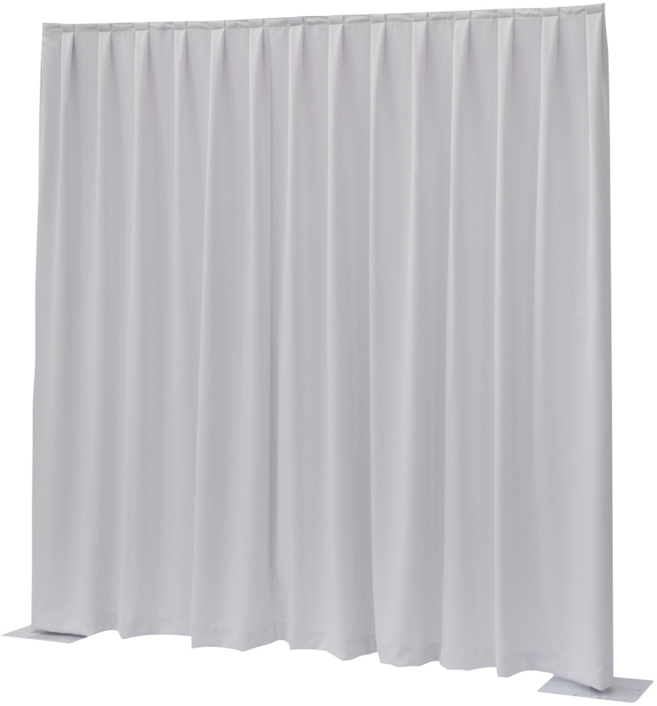 Weißer Wentex‑Vorhang 3 m breit × 4 m hoch
