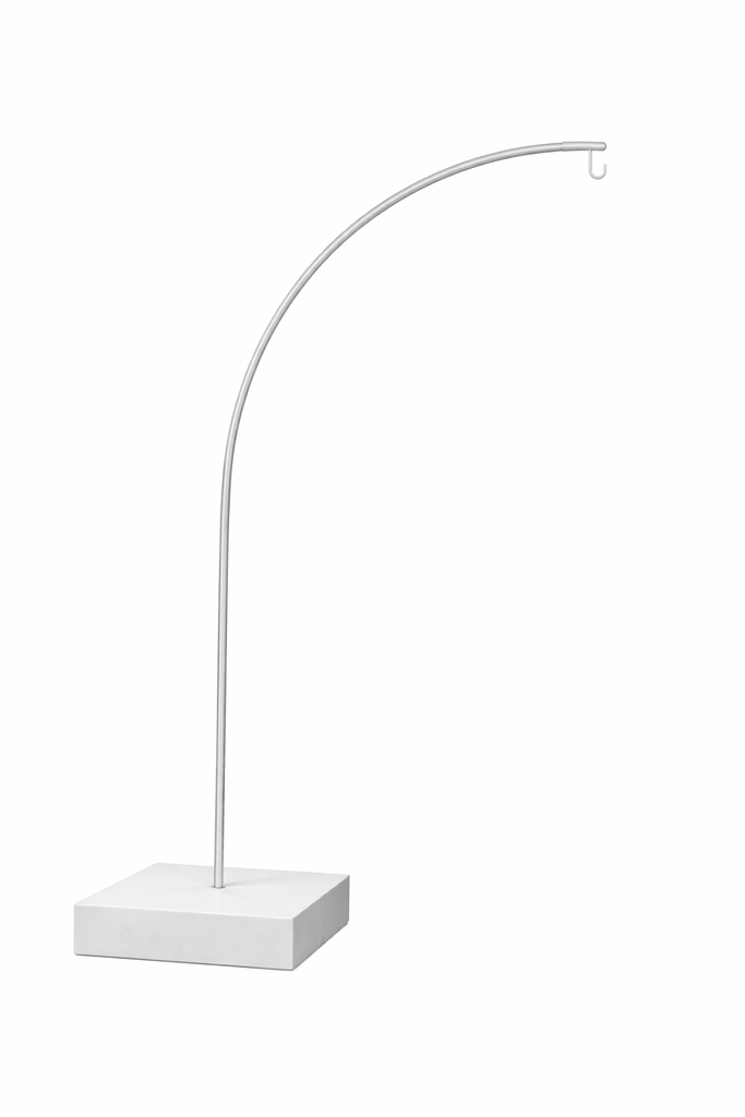 Support blanc pour suspension lustre