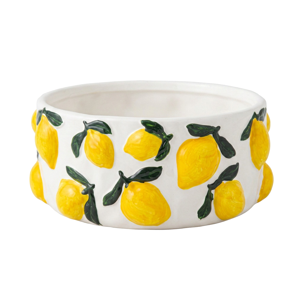 Decorazione Limone – vasi limoni 23Ø - 10,5cm