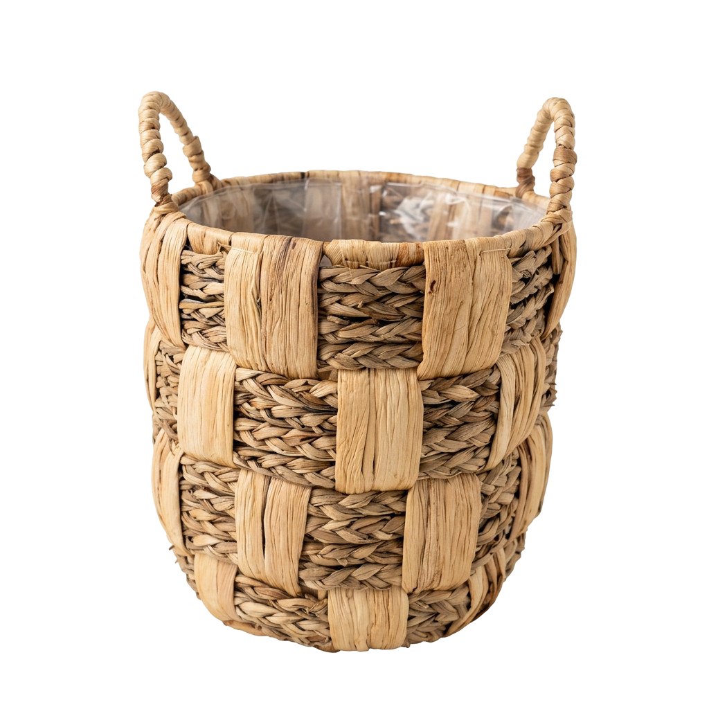 Déco Lemon - Panier déco 21Ø - 22cm