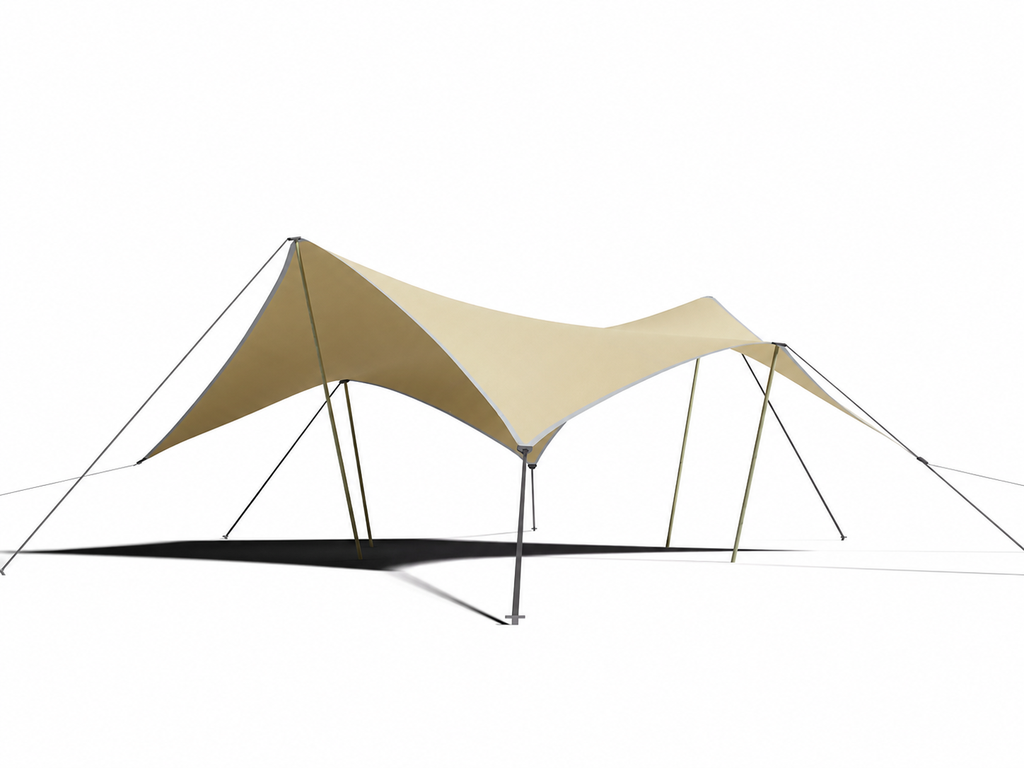 Tente stretch Mini Nomade Désert - 6.35 x 6.35 m