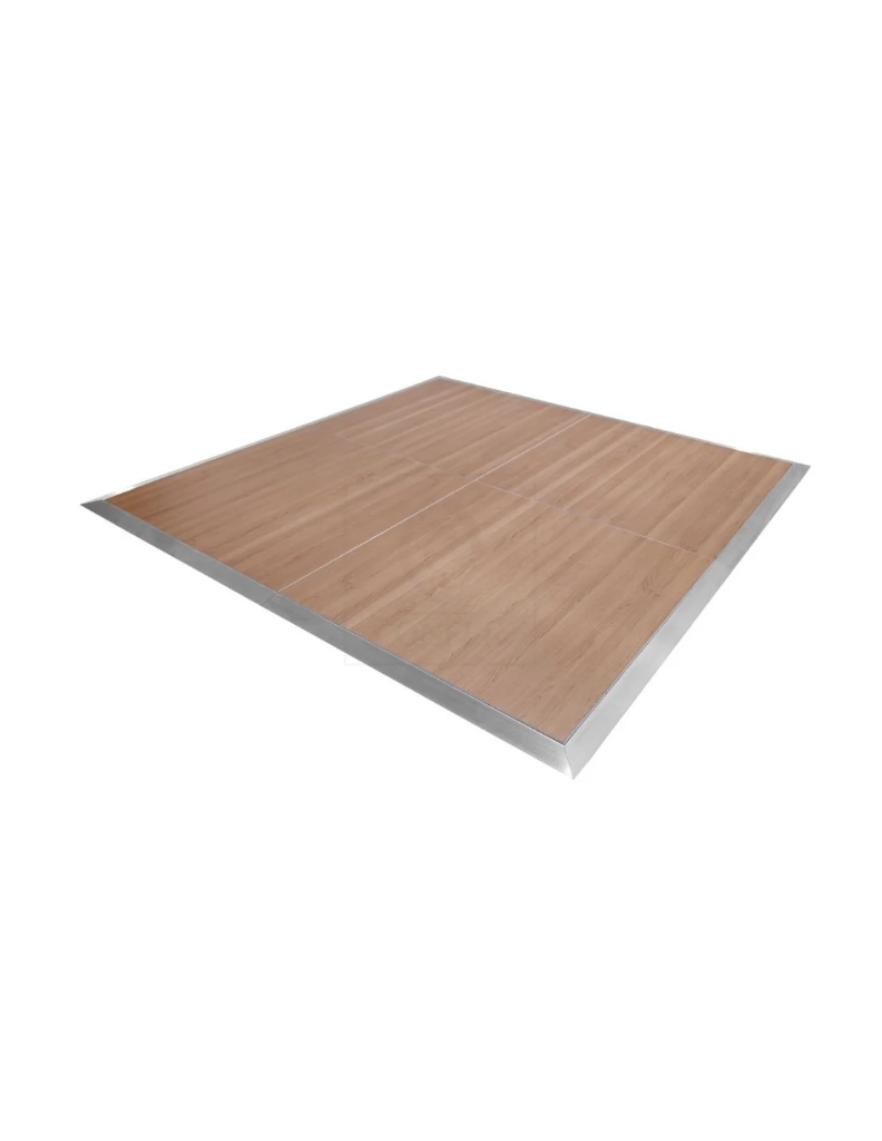 20 m² wood-effect dance floor