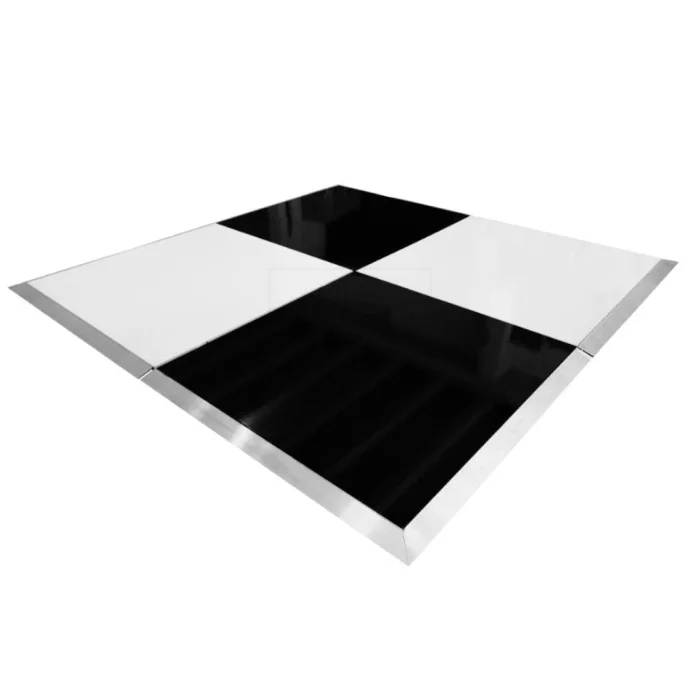 20 m² Black & white dance floor