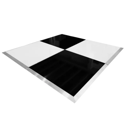 Pista da ballo 20 m² Nero & bianco