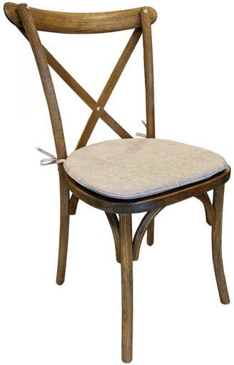 CHAISE CHAMPÊTRE PREMIUM - BOIS VIEILLI