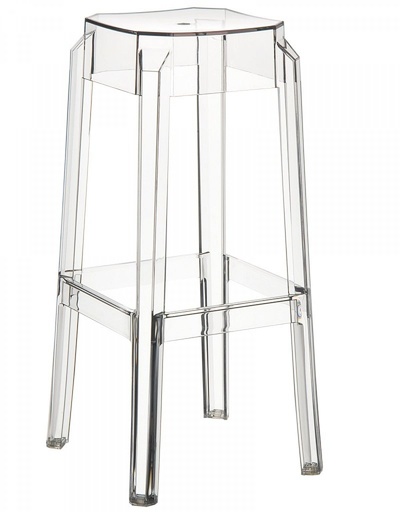 TABOURET DE BAR FOX Transparent