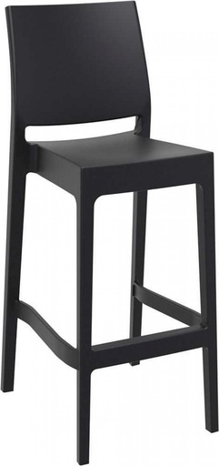 CHAISE DE BAR NOVA Noir