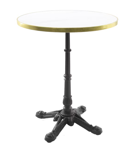 Table ronde bistro Paris