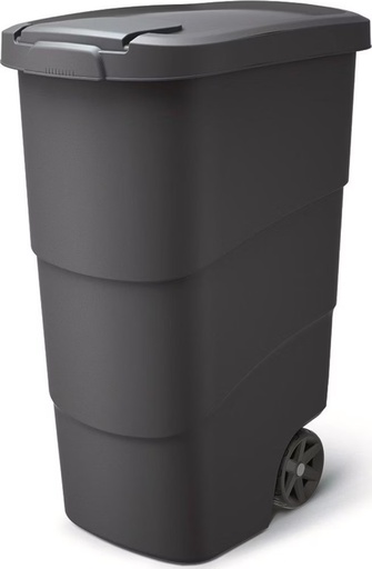  Poubelle noire 110L
