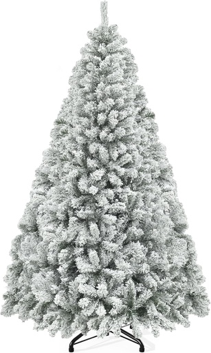 Christmas tree with snow 230 cm