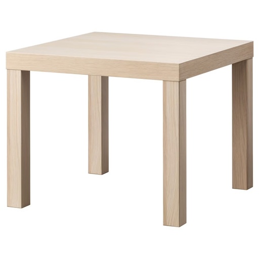 Couchtisch aus hellem Holz