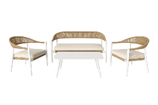 Roppy lounge set for indoor/outdoor use - Available in April