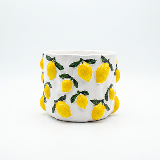 Zitronen-Deko – Zitronenvasen 16Ø - 9cm