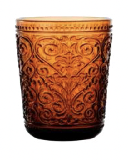Verre à eau Barroc ambre - 25x